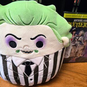 Beetlejuice Squishmallow and Beetlejuice 20th Anniversary Edition Movie DVD Free